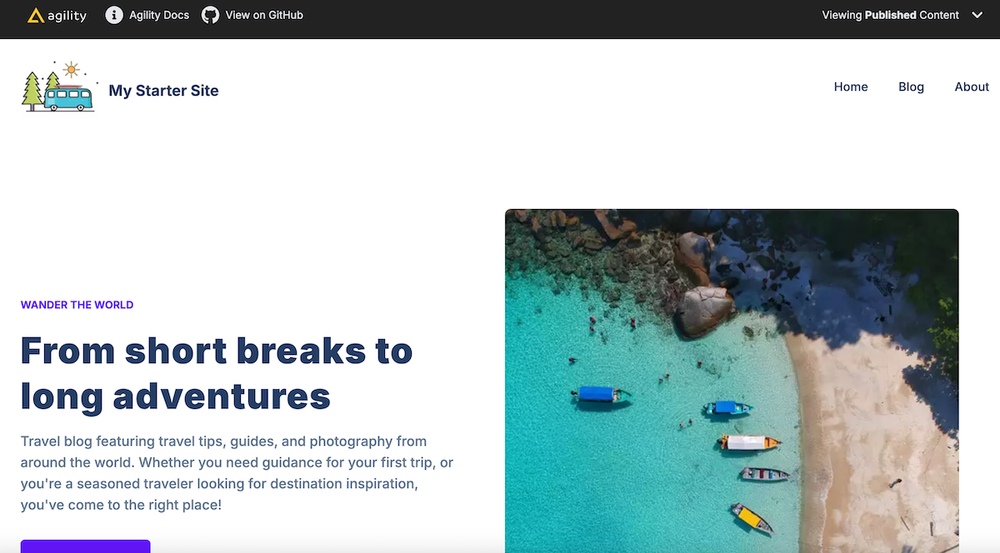 agilitycms-nextjs-starter