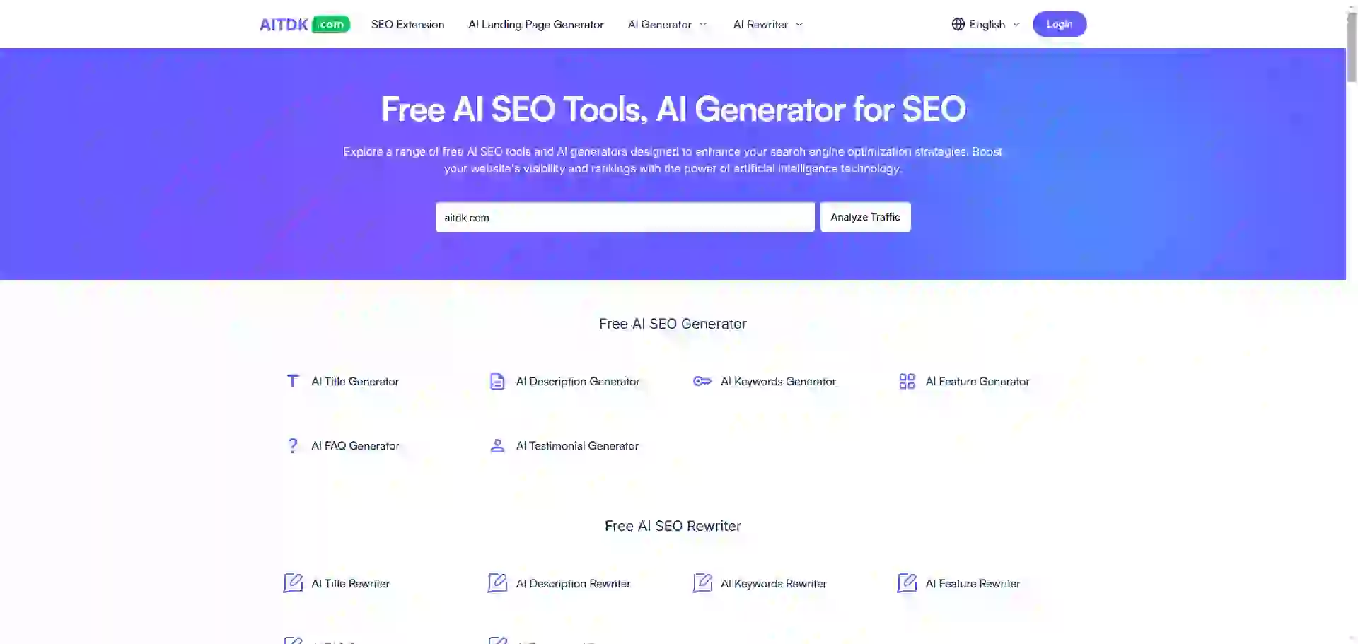 AITDK SEO Extension