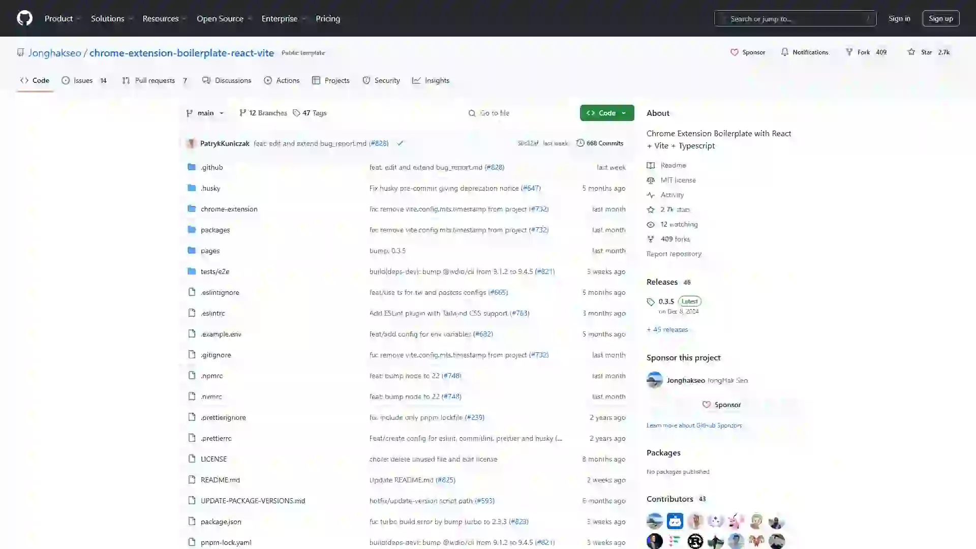 Chrome Extension Boilerplate with React and Vite