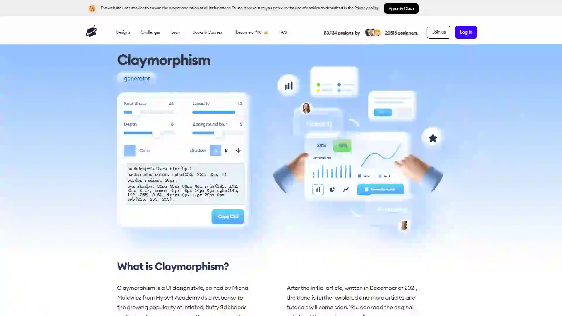 Claymorphism