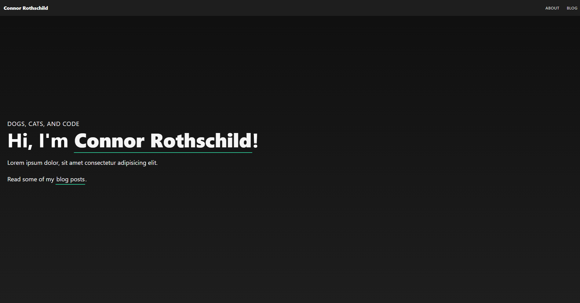 Connorrothschild Blog