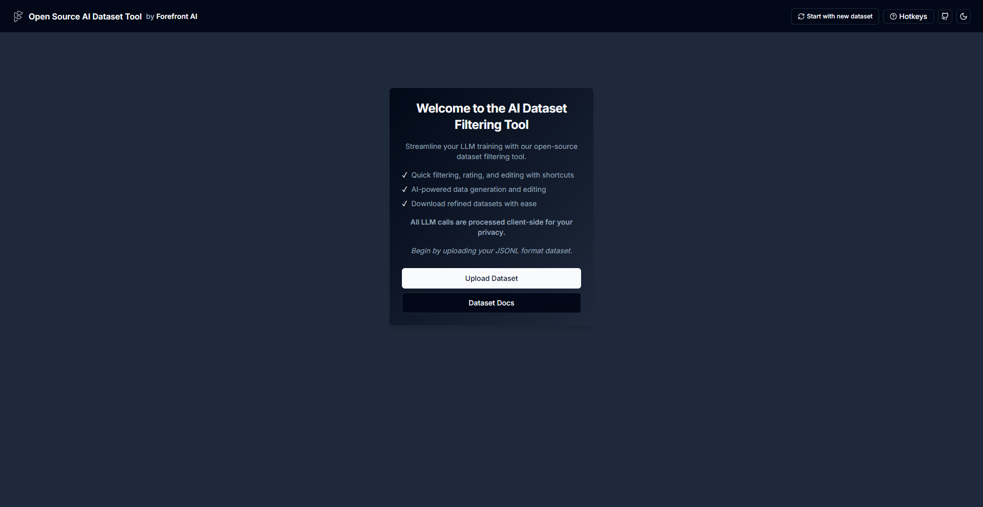 Dataset Filtering