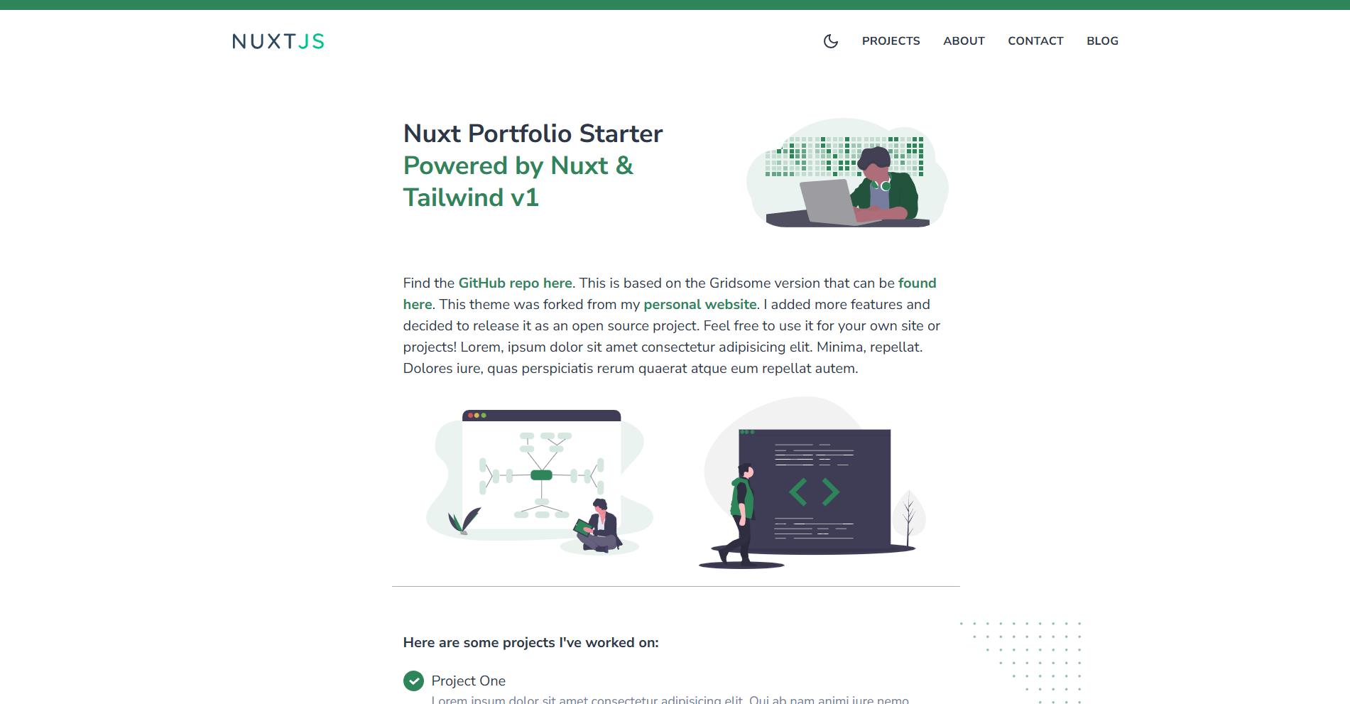 Drehimself Portfolio Starter