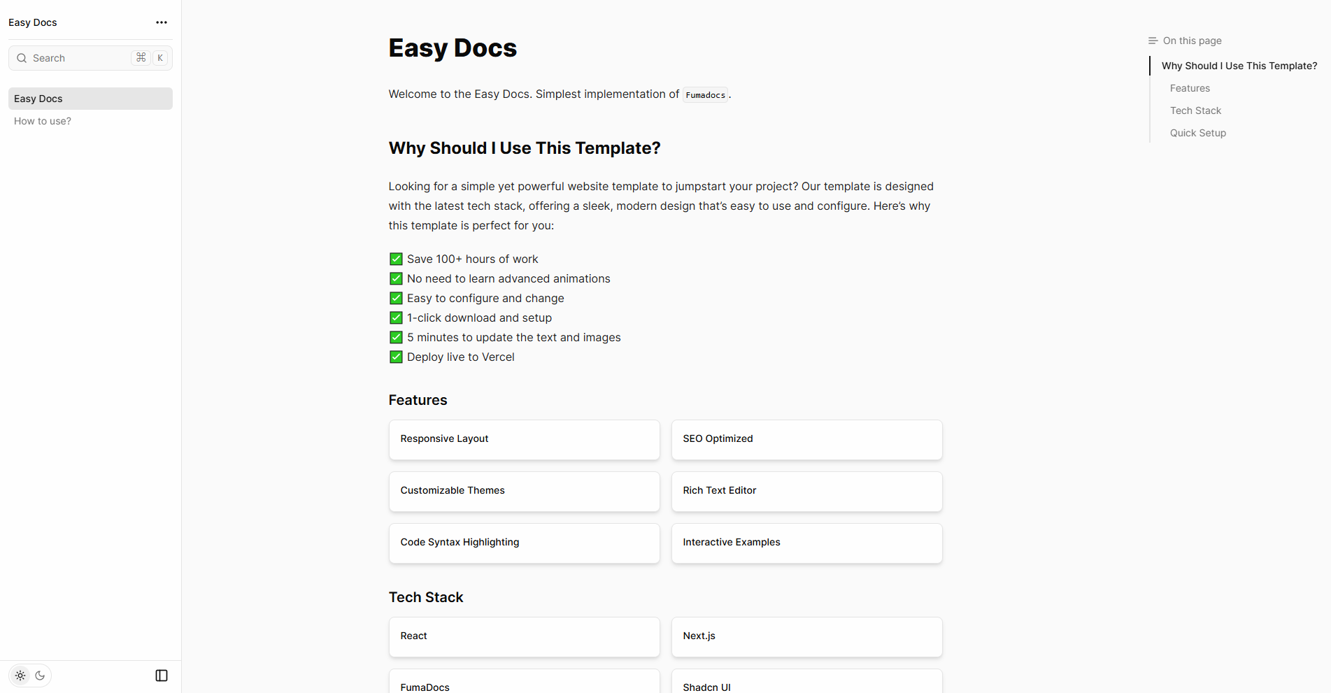 Easy Docs