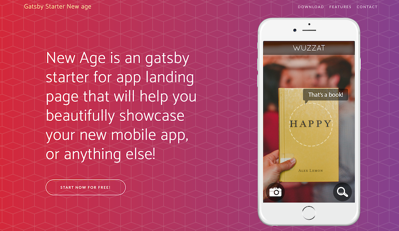 gatsby-starter-newage