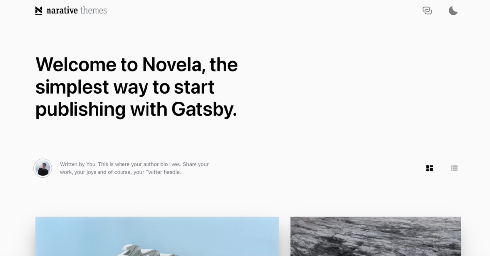 gatsby-theme-novela