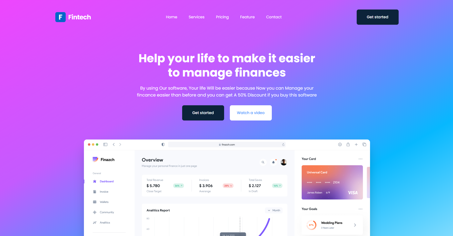 Landingpage PR01