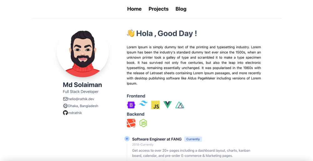 nuxtjs-tailwind-blog