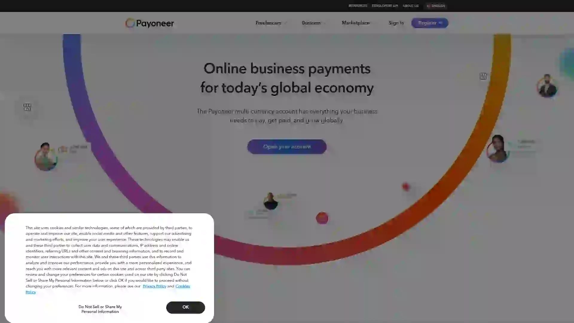Payoneer (Note: Payoneer is a proper noun and should not be translated. It is the name of a financial services company that provides online money transfer and digital payment services.)