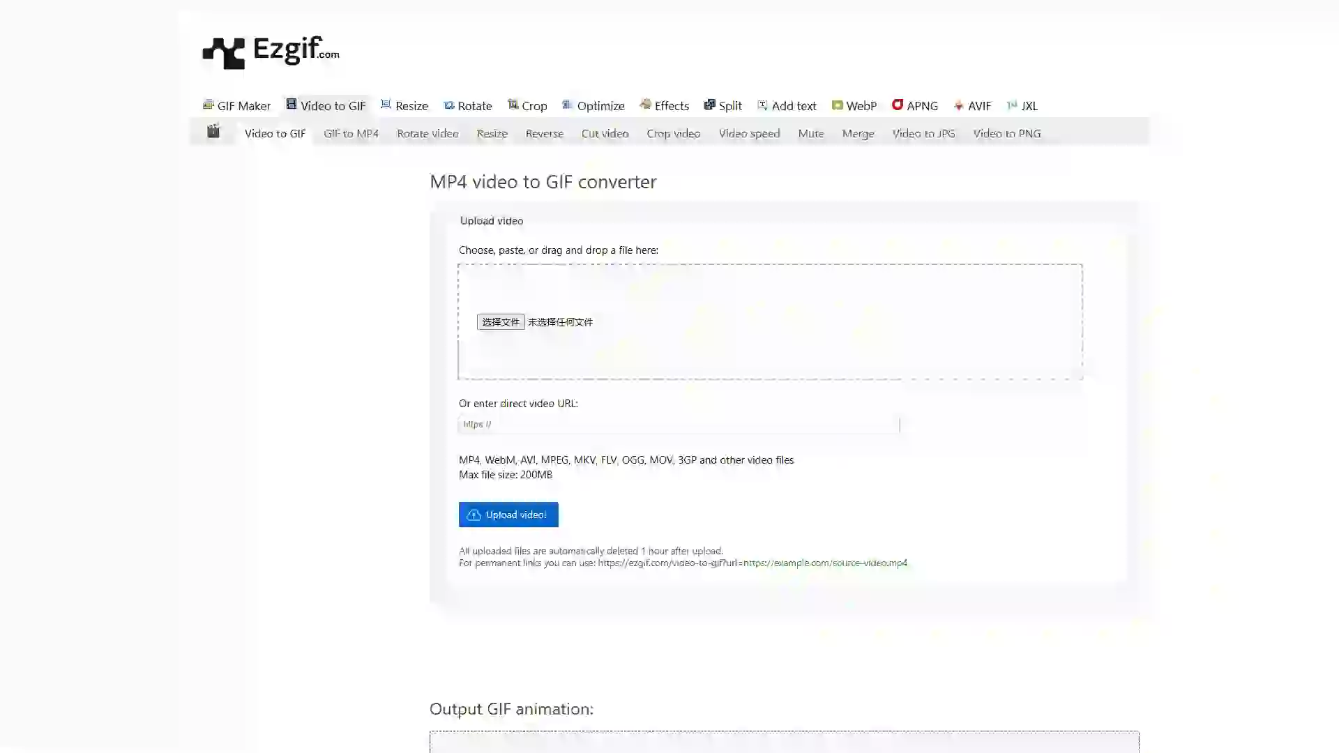 Video to GIF Converter